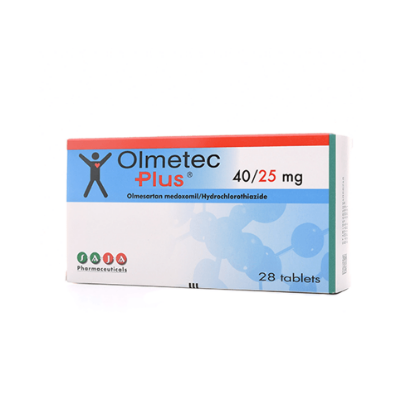 Picture of OLMETEC PLUS 40 / 25 MG 28'S TAB