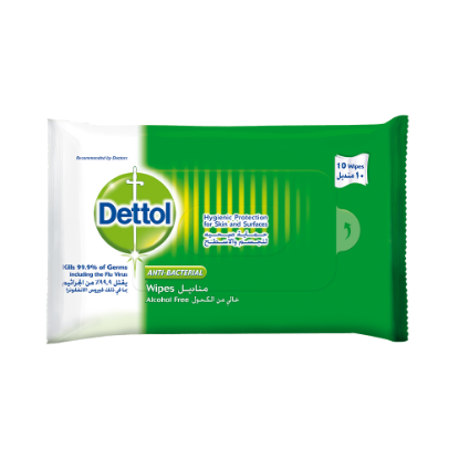 Picture of DETTOL WIPES ORIGINAL 10'S