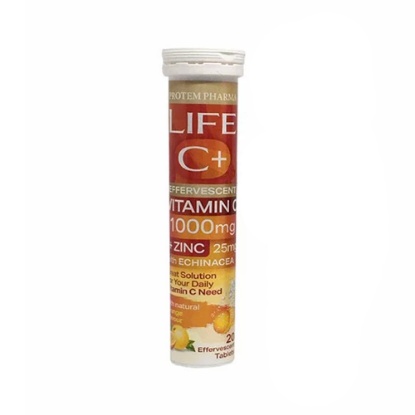 Picture of LIFE C+ ZINC WITH ECHINACEA EFFERVESCENT 20'S