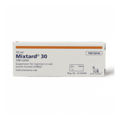 Picture of MIXTARD 30 HM 100 IU/ML 10ml