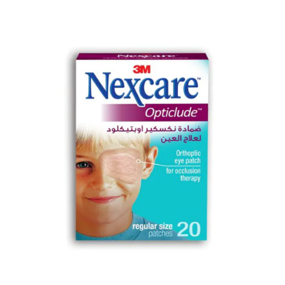 Picture of NEXCARE OPTICLUDE EYE PATCH REGULAR 20'S
