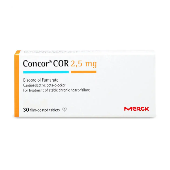 Concor-Cor 2.5 mg Tablet 30pcs	