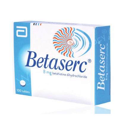 BETASERC 8 MG 100 TAB