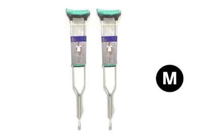 UNDER ARM CRUTCHES MEDIUM SIZE 2 PCS (TYNOR)