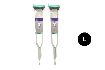 UNDER ARM CRUTCHES LARGE SIZE 2 PCS (TYNOR)