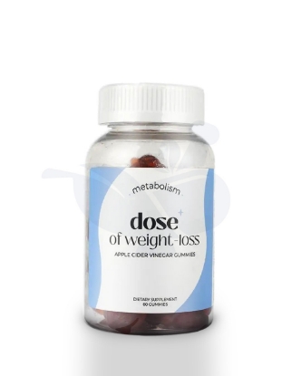 DOSE OF WEIGHT-LOSS APPLE CIDER GUMMIES 60'S