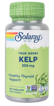 Picture of SOLARAY KELP 550 MG – 100 Capsules