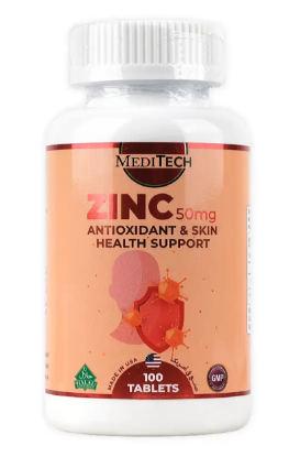 MEDITECH ZINC 50 MG 100 TAB